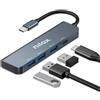 Nilox HUB USB C 3XUSB 3.0 1XUSBC