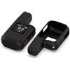 QJONSIU Cover Compatibile con Garmin inReach Mini 2, Antichoc Protettiva in Morbido Silicone Case, Portabile, Antigraffi-Nero