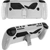 KUSINHOKA Cover per ASUS ROG Xbox Ally/Xbox Ally x 7 Pollici, Custodia Protettiva in Morbido Silicone, [Antiurto] Bumper Case Protettiva Cover con Supporto per ROG Xbox Ally/Xbox Ally x, Bianco