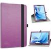 MAMA MOUTH Custodia girevole a 360°per Winsing T30W/TabneraX Utbook/LECTRUS T30W/BESTTAB T20 10.1 Pollici Tablet,Viola