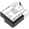TCTK TECHTEK Batteria 1250mAh compatibile con [GoPro] 601-10197-00, AABAT-001, AABAT-001-AS, ASST1, Hero 2018, Hero 5, 5 Black, 6, 6 Black, 7, 7 CHDHX-501, CHDHX-701, CHDHX-701-RW sostituisce 601-10197-00