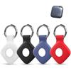 daunke Confezione da 4 custodie in silicone per tracciatore UGREEN FineTrack, anti-perdita e protezione completa (adatte per anziani, animali domestici, zaino, bagagli, bambini), antigraffio (bianco, nero
