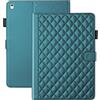 Vaitasy Custodia per iPad 6./5. Generazione 9,7 Pollici iPad Air 2/1 | Business Pelle PU Tablet Cover per iPad 5 Generazione con Portafolio Supporto Funzione Verde