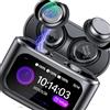 ZYHKON Cuffie Bluetooth, 48H di Riproduzione, Mini Auricolari con Suono HiFi/ENC Cancellazione Rumore, Cuffie per Dormire