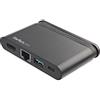 StarTech Mini Dock USB-C HDMI 4K Ultrawide, 100W PD, GbE, USB-A/C | Alimentazione 100W, Supporto monitor ultrawide, Compatibile Thunderbolt 3