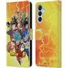 Head Case Designs Licenza Ufficiale Dragon Ball Super Gruppo Universo 7 Universe Survival Arc Custodia Portafoglio in Pelle Compatibile con Samsung Galaxy A16 5G