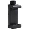 Generic Supporto per treppiedi verticale e orizzontale, staffa girevole, clip regolabile per iPhone, telefoni cellulari Android, selfie stick, supporto per fotocamera