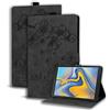Succtopy Custodia per Samsung Galaxy Tab A 10.5 Pollici 2018 (SM-T590/T595),Cover in Pelle PU Flip Portafoglio con Porta Penna,Custodia Protettiva con Slot Card per Galaxy Tab A 10.5 2018,Nero