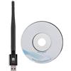 ASHATA Adattatore di Rete Wireless, RTL8821CU 600M Drive Dual Band PC Scheda LAN Wireless per Adattatore Bluetooth USB