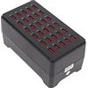 Bewinner Stazione di Ricarica USB da 150 W 10 A 30 Porte, Caricatore Rapido da Tavolo di Dimensioni Familiari per Computer Portatile e Tablet