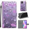 TOMYOU Cover per Honor X8 4G / X30i / Play 6T Pro, petalo | Antiurto Protettiva Portafoglio, Slot per Schede, Magnetica, Custodia in Pelle PU, Libro Flip,Funzione Stand