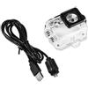 Bagima Sj4000 Custodia Action Camera Usb Custodia di Ricarica 11 × 10 × 6 Custodia Impermeabile per Fotocamera Sportiva Accessori con Cavo di Ricarica per Sj4000 Sj7000