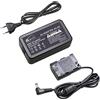 Glorich ACK-E6 per adattatore AC per fotocamera fotografica digitale Canon EOS 5DS, 5DS R, 5D Mark II, 5D Mark III, 5D Mark IV, 60D, 60Da, 6D, 70D, 7D Mark II, 80D,90D EOS R Full-decoded