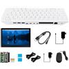 Waveshare Pi 500 13.3inch Touch Display Kit a Pi Designed Into a Keyboard 4-core Arm Processor Support WiFi/BT Dual-4K Output, with Raspberry Pi 500 Basic Kit, 13.3inch HDMI LCD (H) with Case V2, etc