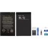 Generic Batteria 1320mAh 3.7V BL-5J BL 5J BL5J BL5J BL5J compatibile con Nokia Lumia 520 530 525 5230 5232 5233 5228 X6 C3