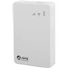 Zunate Hotspot WiFi Mobile 4G LTE, Router Sbloccato 5G con Slot per Scheda SIM, 300 MBPS, 10 Dispositivi, 10000 MAh per Viaggi