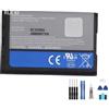 RUI XI Batteria compatibile per BlackBerry Curve 9300 8300 8310 8320 8330 8520 8530 8700 1150mAh 3.7V BAT-06860-009 C-S2 Batteria del telefono