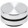 ciciglow Mini Altoparlante Bluetooth, Altoparlante Wireless Portatile a Conduzione Ossea 3W Suono Stereo Cassa Magnetica a Conduzione Ossea (Argento)