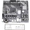 Yanmis Scheda Madre Prime H410M K, LGA 1200, Memoria DDR4 a 2 Canali, PCI E3.0X16, 4 Serial ATA, HDMI, Scheda Madre M ATX per Processore di Decima Generazione