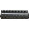 Zunate Amplificatore per Cuffie Distributore Stereo Portatile, Amplificatore per Cuffie a 8 Canali con Controllo del Volume Amplificatore per Cuffie Stereo da 1 Ingresso e 8 Canali per