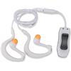 Zunate Lettore MP3 Subacqueo Zunate, Lettore Musicale Impermeabile con Cuffie per Nuoto, Immersione e Corsa, Riproduzione 8 Ore, Suono Superiore (Bianco)