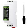Waveshare Rail-Mount RS232 To RS485 Type B Active Digital Isolation Serial Converter, Serial port Conversion for Industrial, Agricultural, IoT, etc
