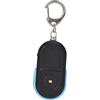 Dioche Allarme Wireless Anti Smarrimento Localizzatore Chiavi Suono Fischio Luce LED con Batteria per Chiavi Portafogli e Borse Plastica ABS Verde Blu Rosso 5,3 X 3 X 1 Cm (BLUE)