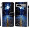 TOMYOU Cover per Google Pixel 7A, luna