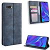 Elubugod Jielangxin Cover per Oppo RX17 Neo,Custodia in Pelle Custodia per Oppo RX17 Neo CPH1893 / R17 Neo Custodia Case Cover Blue