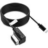 LODMOD MDI MMI MDI Adattatore Aux Interfaccia Musica Charg Media Cavo Consumer Compatibile con MB Comand APS NTG4.5 System per IP 13 12 11 Pro Max Xs max XR