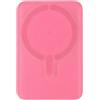LA CASA DE LAS CARCASAS PowerBank MagSafe Rosa 5.000 mAh - Batteria Esterna Portatile iPhone | MagSafe - Batteria esterna portatile magnetica per iPhone, 15 W, 5000 mAh, leggera, compatta, colore: rosa