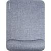 excovip Tappetino Mouse Poggiapolsi Ergonomico Con Base in Gomma Antiscivolo per Computer, Home Office, Compatibile Con Laser e Ottici, Grigio