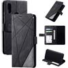 Kukoufey Cover per Huawei Honor 8X,Custodia in Pelle Custodia per Huawei Honor View 10 Lite JSN-AL00 JSN-AL00a JSN-TL00 JSN-L21 JSN-L42 JSN-LX3 JSN-L23 Custodia Cover Case Black