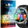 MBROS Compatibile per [3 Pezzo Protettive] 9H Vetro Temperato Pellicole Protettive Compatibile per IOWODO Smartwatch Orologio Uomo 1,39'' W50 (3 Pezzo protettive)