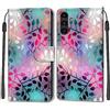 SIENIANLINE Cover per Samsung Galaxy A54 5G PU Pelle Custodia Flip Colorato | Flip in pelle PU, Chiusura magnetica, Supporto regolabile, Scomparti schede, Protezione totale per Samsung A54 5G