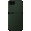 Kepuch Cover per iPhone 16e - Custodia Case Piastra Metallica Incorporata Litchi Grano - Verde