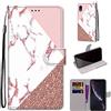 TOMYOU Cover per iPhone XR, bianco rosato | Antiurto Protettiva Portafoglio, Slot per Schede, Magnetica, Custodia in Pelle PU, Libro Flip,Funzione Stand