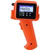 RASTKY Mini Pistola Portatile per Stampante a Getto D'inchiostro Portatile con Struttura Ergonomica, Sistemi Supportati, per, Numeri, Codici a Barre QR Code, su Legno, Tessuto