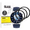 E-Hamii Pellicola Protettiva Compatibile con Honor Watch GS 3, [3 Pezzi] [3D Curved Full Cover] [Resistente ai Graffi, Alta Definizione] Pellicola Protettiva per Honor Watch GS 3
