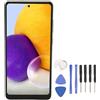 Garsent Schermo OLED di Ricambio per A72 5G 4G, Gruppo Digitalizzatore Touch Screen con Sensore di Impronte Digitali, per SM A725 SM A725F DS SM A725M DS SM A726B DS (Bianco)