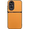 Kepuch Cover per Honor 200 Pro - Custodia Case Piastra Metallica Incorporata Litchi Grano - Giallo