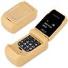 ciciglow J9 Mini Cellulare, Schermo OLED 2G Tastiera Flip Cellulare, 32MB + 64MB, Batteria 300mA, Bluetooth Micro SIM Card Cellulare per Bambini