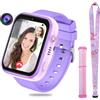OKYUK Smartwatch 4G per bambini, localizzatore GPS, diversi stili desktop tra cui scegliere, chiamate bidirezionali, competenza immagine, SOS, Wi-Fi, touch screen impermeabile per ragazzi e ragazze