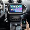Aublinto 2 DIN Autoradio per Mercedes Smart Fortwo 453 2014-2022, touch screen da 9 pollici, Android 13, Wireless Carplay, Android Auto, Navigazione GPS, Bluetooth, FM/AM, telecamera di retromarcia, 2 + 32G