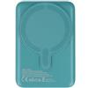 LA CASA DE LAS CARCASAS PowerBank MagSafe Verde Mimetico 5.000 mAh Batteria Esterna Portatile | MagSafe 15 W, 5000 mAh, verde mimetico, leggero e compatto, batteria esterna portatile per iPhone, Power Bank portatile