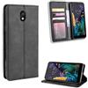 Elubugod Jielangxin Cover per LG K30 2019,Custodia in Pelle Custodia per LG K30 2019 LMX320EMW Custodia Case Cover Black
