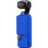 FTRONGRT Cover Compatibile con DJI Osmo Pocket 3, Antigraffio, Silicone Morbido Custodia Protettiva Compatibile con DJI Osmo Pocket 3 Telecamera.Blu