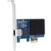 RASTKY Scheda di Rete PCIe RTL8127 con Chipset 10G Adattatore Ethernet con Porta RJ45 per, Ampia compatibilità: 1 Scheda di Rete PCIe, 1 Staffa