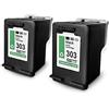 Eurotone 2 cartucce d'inchiostro compatibili con HP 303 Envy Inspire 7200 Series sostituisce 303XL nero