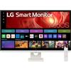 LG 32U850SA-W Monitor Smart 4K da 32 con webOS e webcam FHD integrata